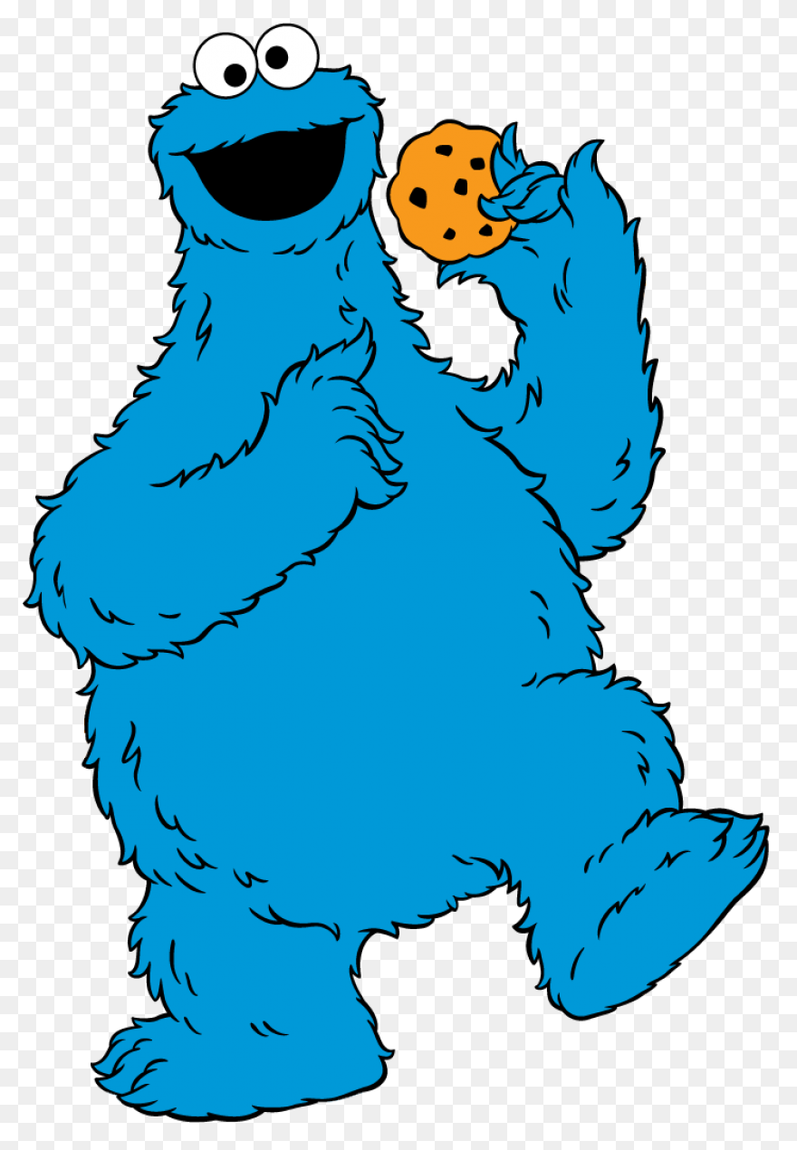Cookie Monster Birthday Party PNG-W