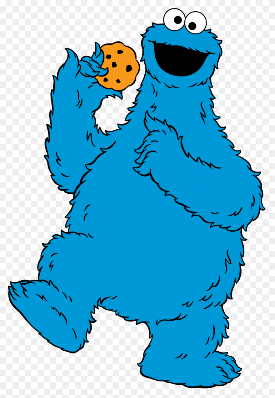 Cookie Monster Birthday Party PNG-W