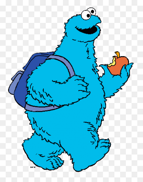 Cookie Monster Birthday Party PNG-W