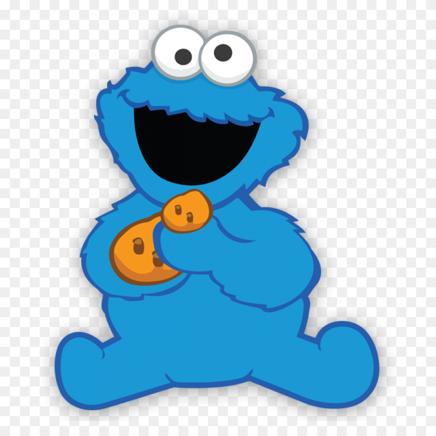 Cookie Monster Birthday Party PNG-W