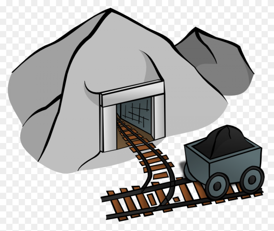 Coal Tracks Mine - Free Vector Grap