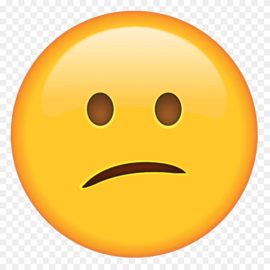 Download Confused Face Emoji Icon - Confused Face