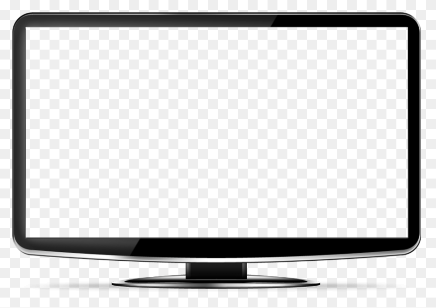 Simple Computer Screen Icon Compute
