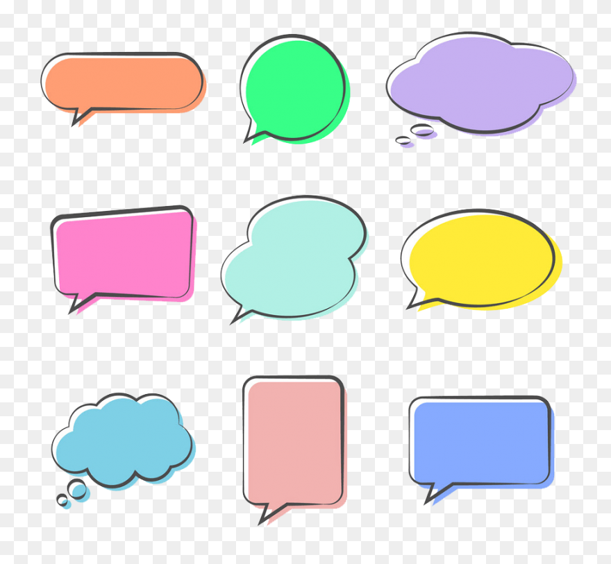 Free Speech Bubble Clipart, Downloa