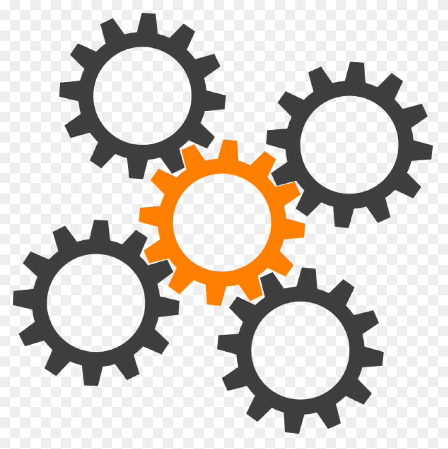 Cog Free Icon Of Modern Line Art