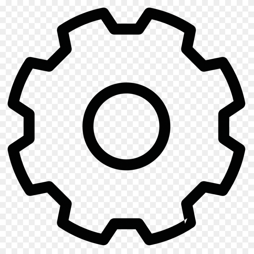 Cog Free Icon Of Modern Line Art