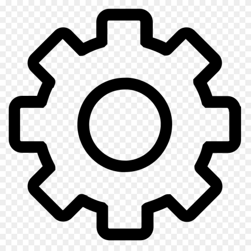 Cog Free Icon Of Modern Line Art