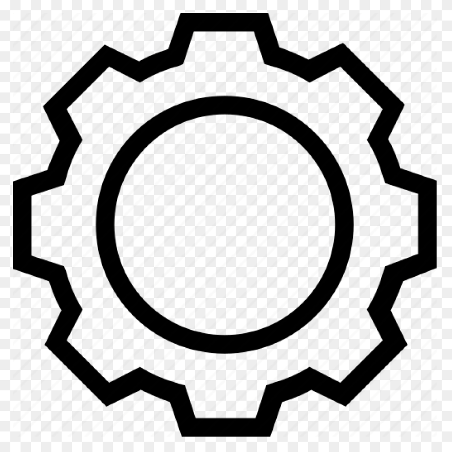 Cog Free Icon Of Modern Line Art
