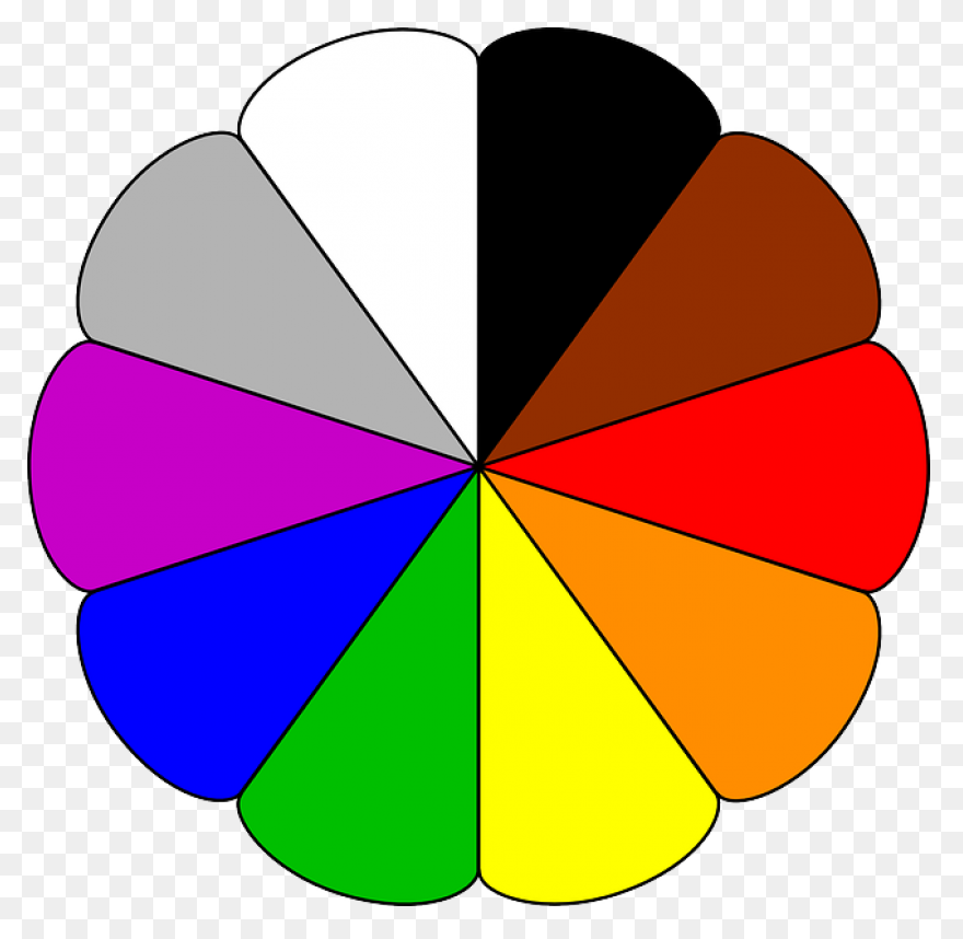 9  Colours Clipart - Preview : Colo