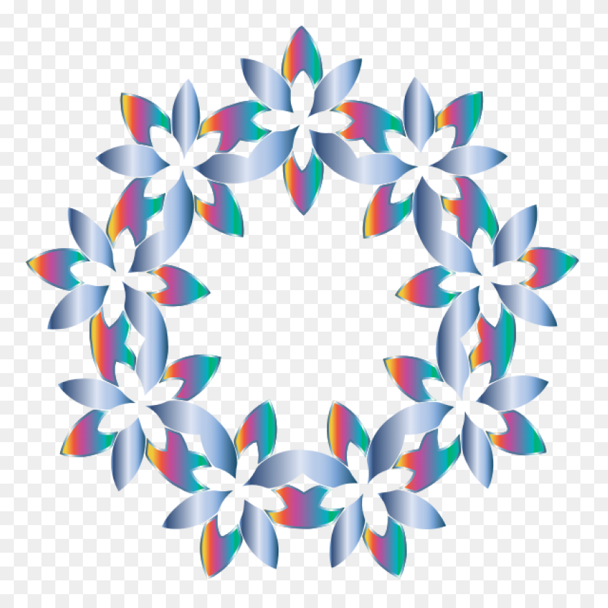 Free Colorful Flowers Png, Download