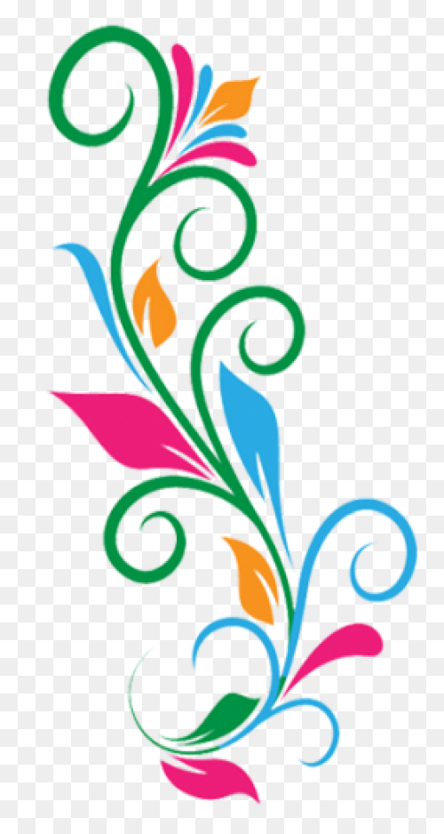 Free Colorful Flowers Png, Download