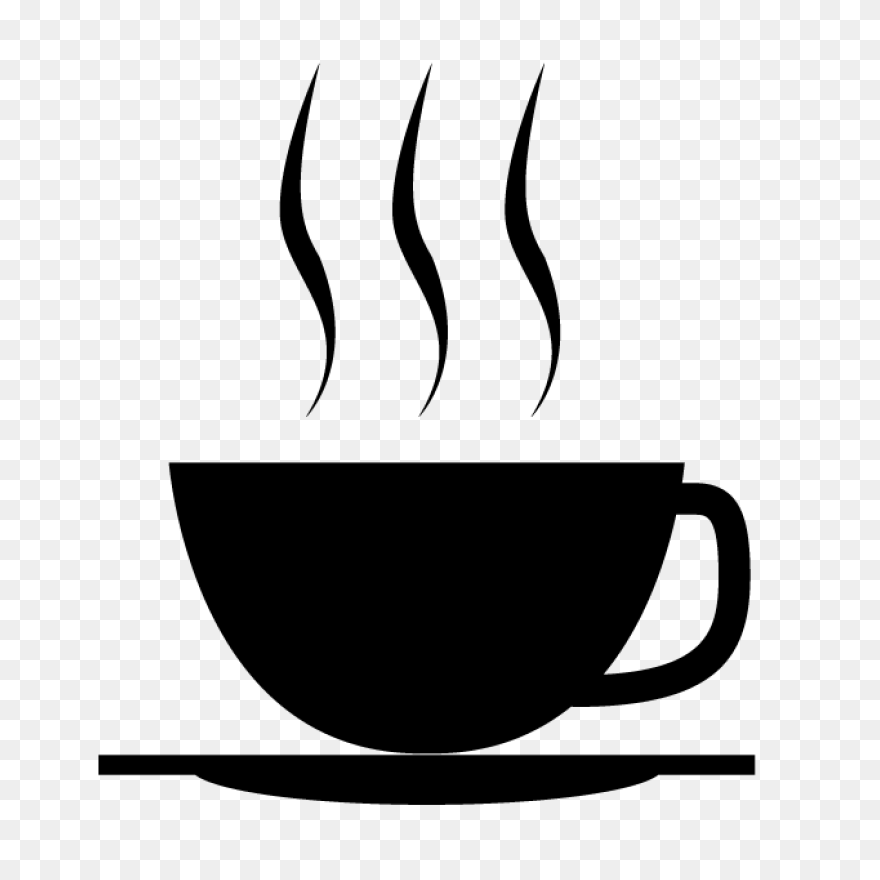 Free Coffee Cup Silhouette Png, Dow