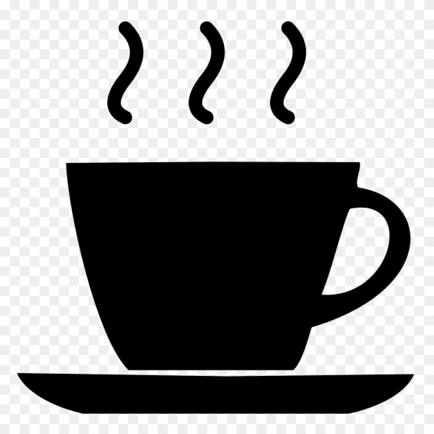 Free Coffee Cup Silhouette Png, Dow