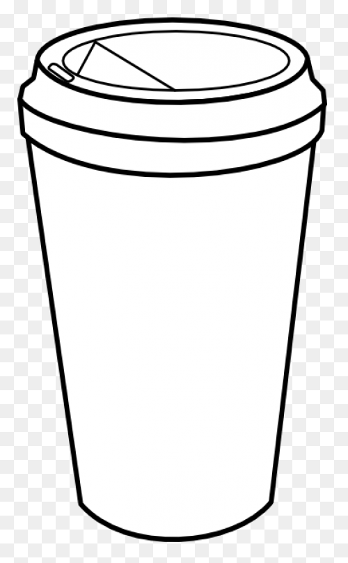 Free Coffee Cup Silhouette Png, Dow