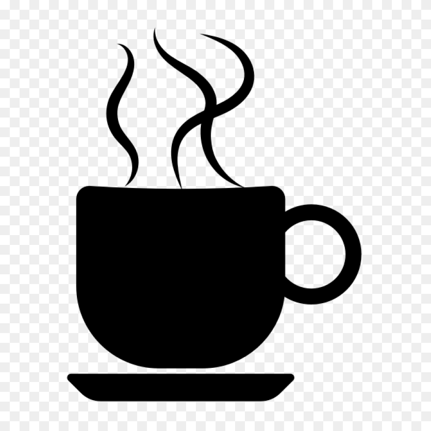 Free Coffee Cup Silhouette Png, Dow