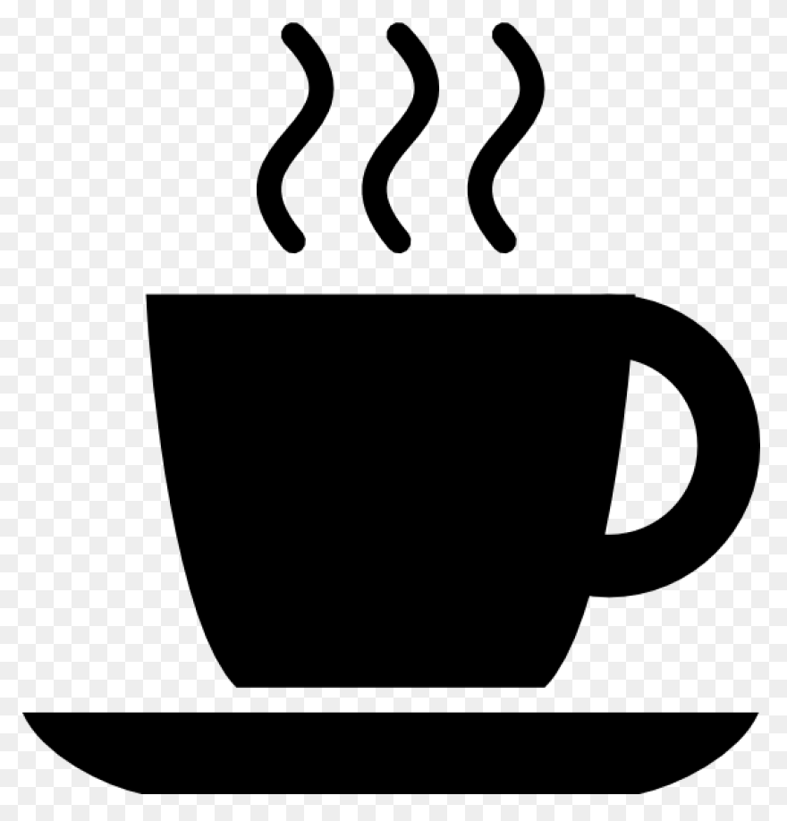 Free Coffee Cup Silhouette Png, Dow