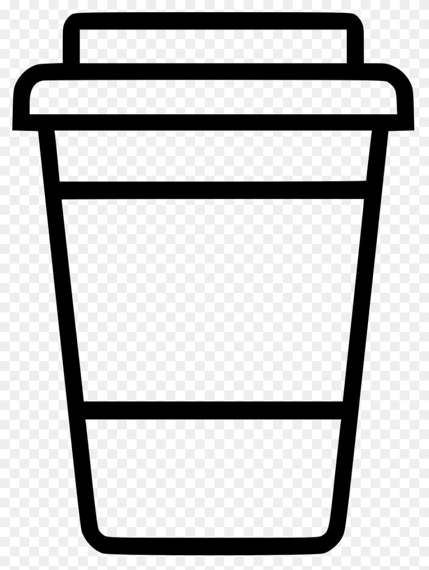 Free Coffee Cup Silhouette Png, Dow