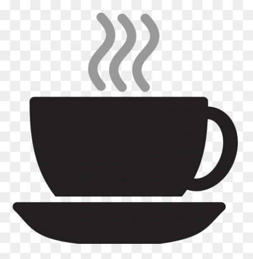 Free Coffee Cup Silhouette Png, Dow