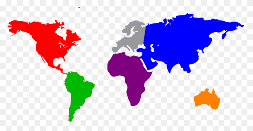 Earth Continents Clip Art At Clipar