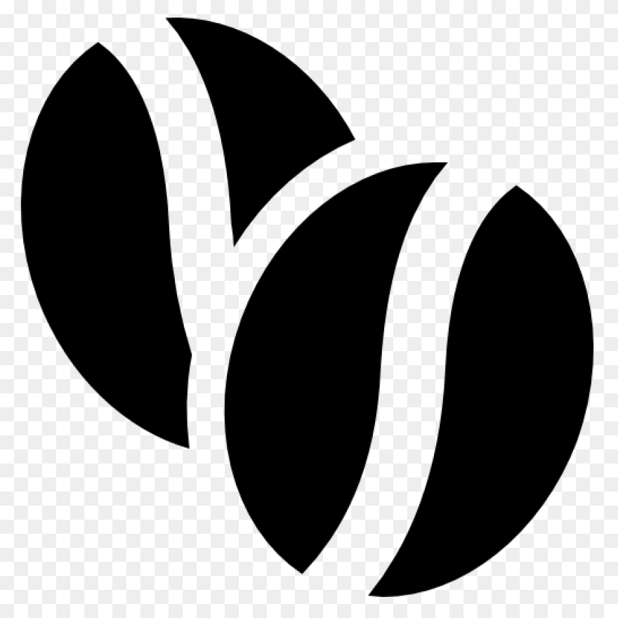 Coffee Bean Vector Image In Color |