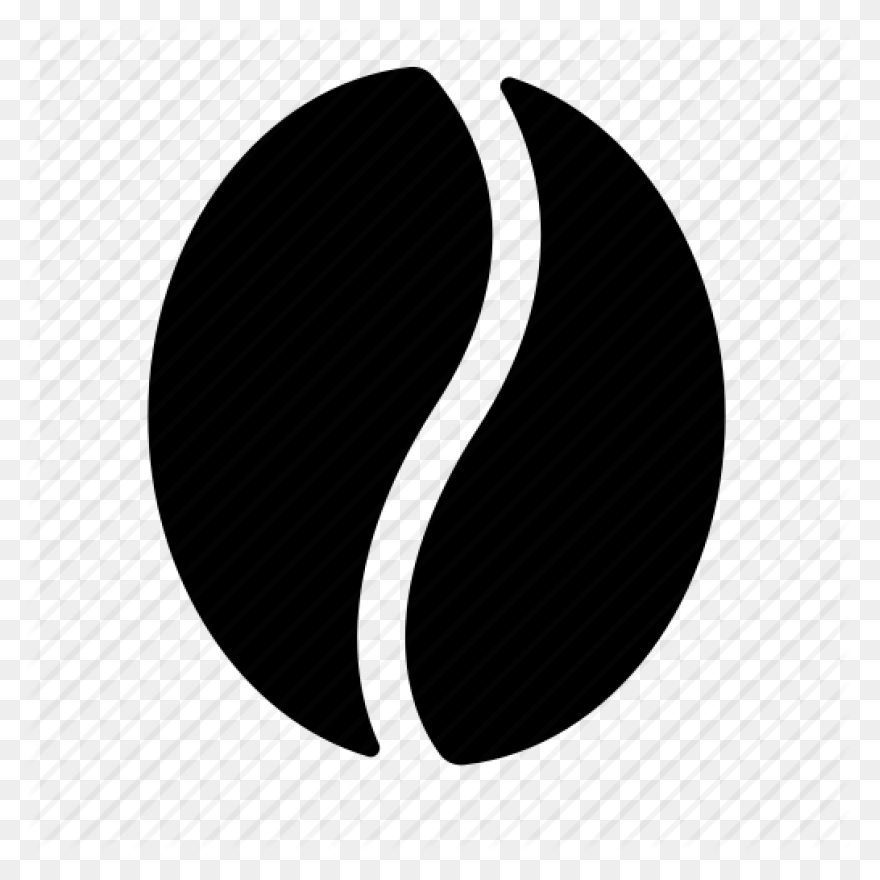Coffee Bean Vector Image In Color |