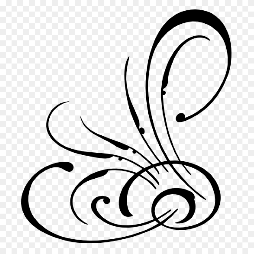 Corner Flourish | Free Clip Art, Fl