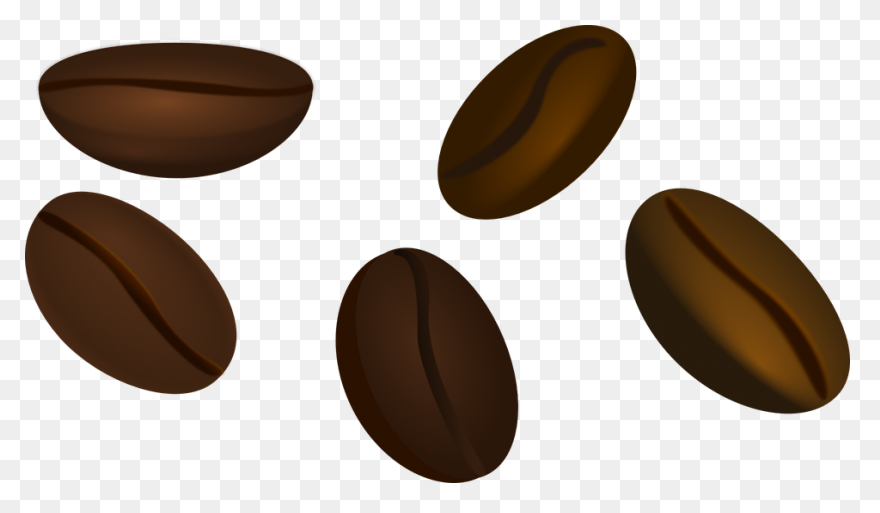 Coffee Bean Clipart - White Coffee 
