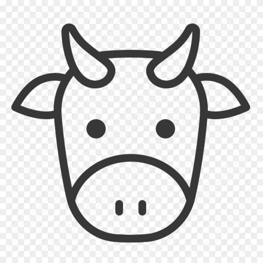 Cow Head | Cow Clipart, Cartoon Cow