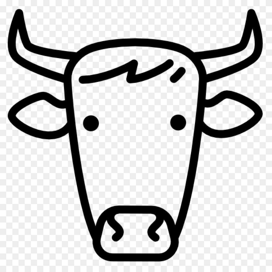 Cow Head | Cow Clipart, Cartoon Cow