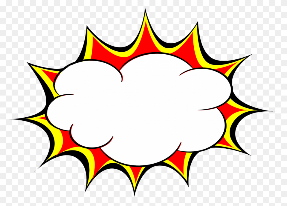 Large Comic Conversation Bubble Vec