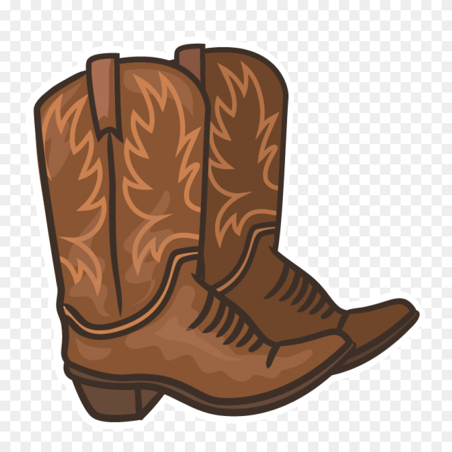 Villacountry Cowboy Boots Sticker -