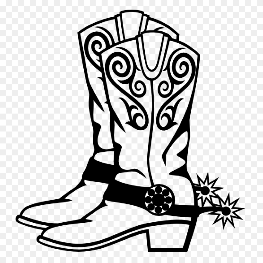 Villacountry Cowboy Boots Sticker -