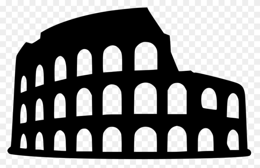Roman Colosseum Coloring Page To Co