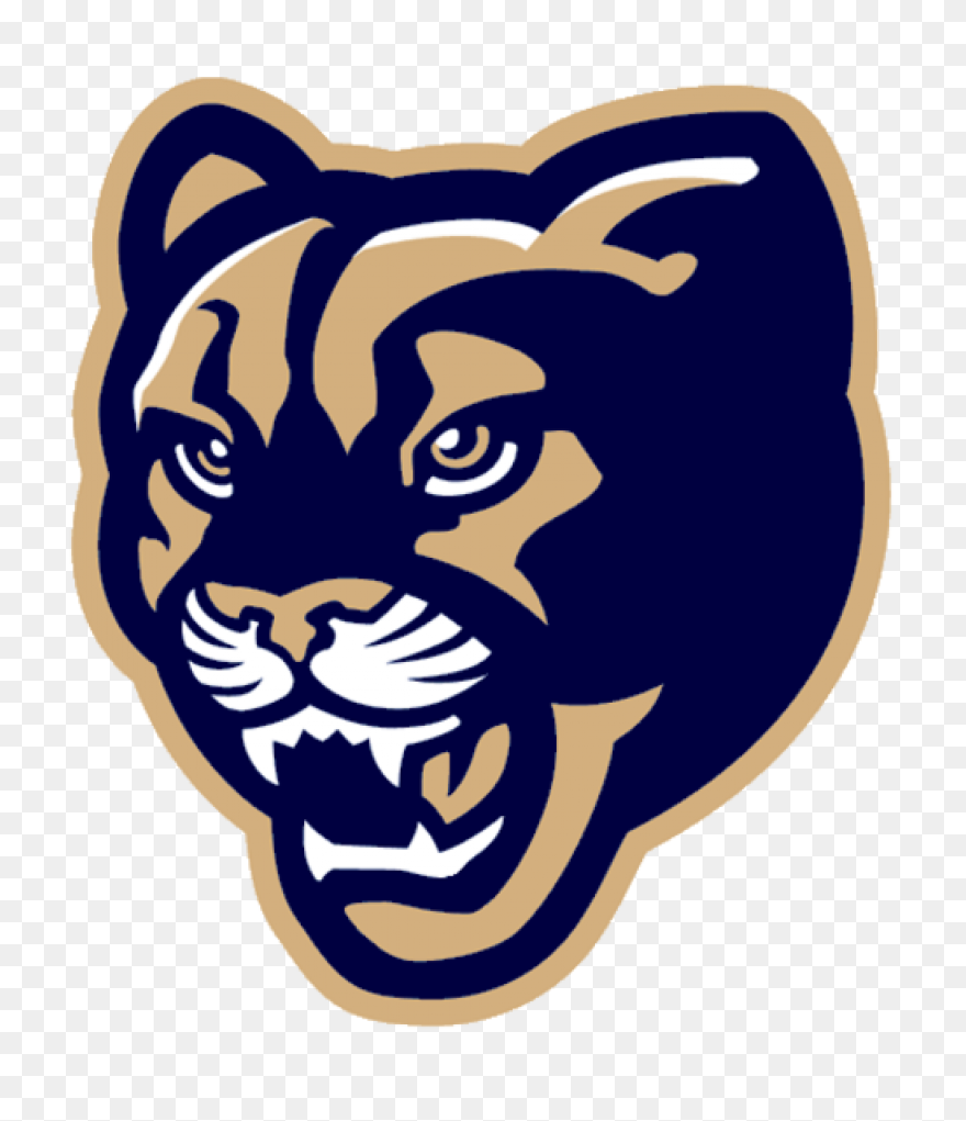 Gold Cougar Head - Cougar Head Clip