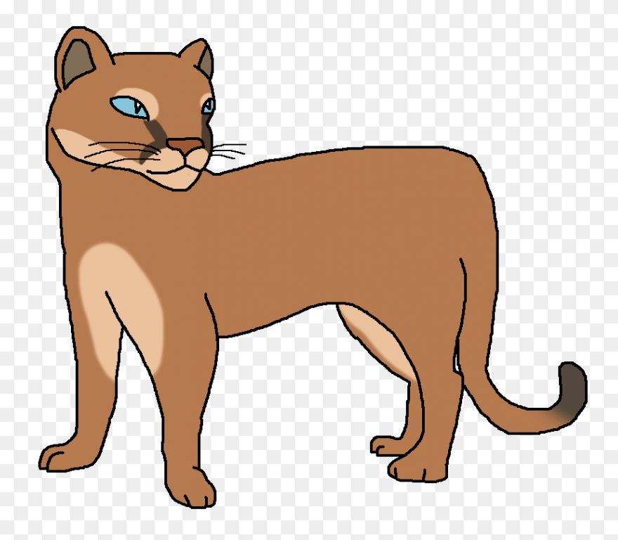 Gold Cougar Head - Cougar Head Clip
