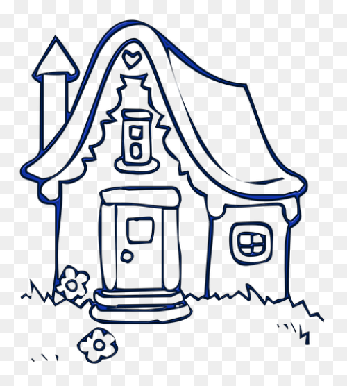 Clip Art House Home Shed Cottage Cl