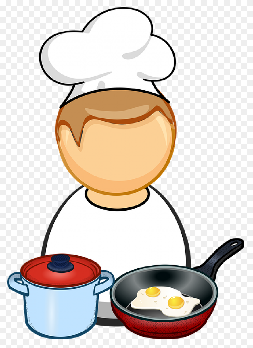 Comic Characters Cook Cooking Egg - Cooking