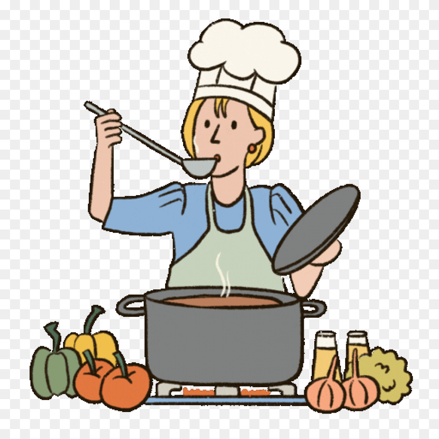 Comic Characters Cook Cooking Egg F