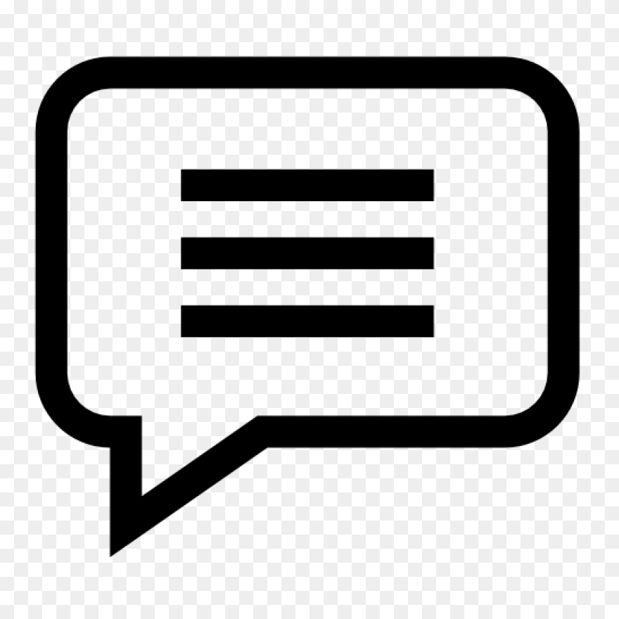 Comment Free Icon Of Zwicon