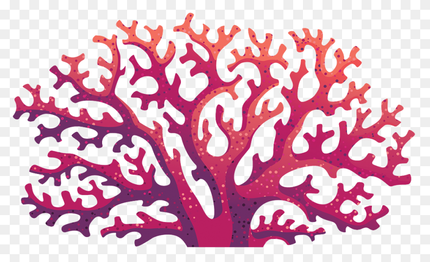 A Coral Reef Sticker • Pixers® -
