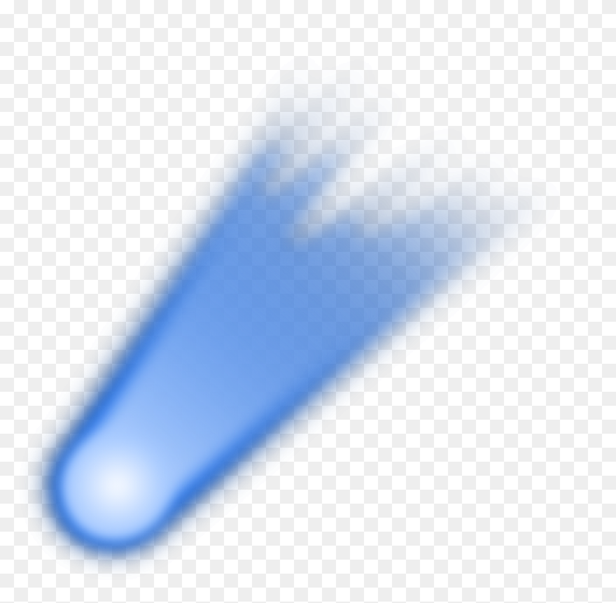 Comet Falling Down Space Decal