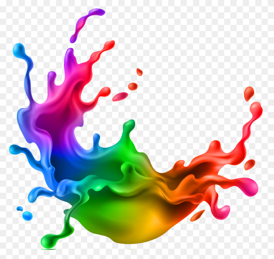 Colours Splash Png - Free Vector De