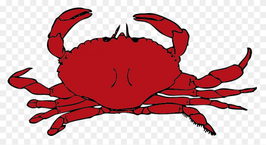 Crab Clipart At .com Vector - Crab