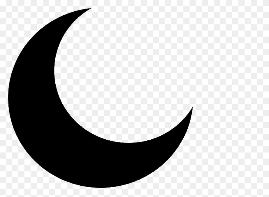 Crescent Lunar Phase Moon Clip Art 