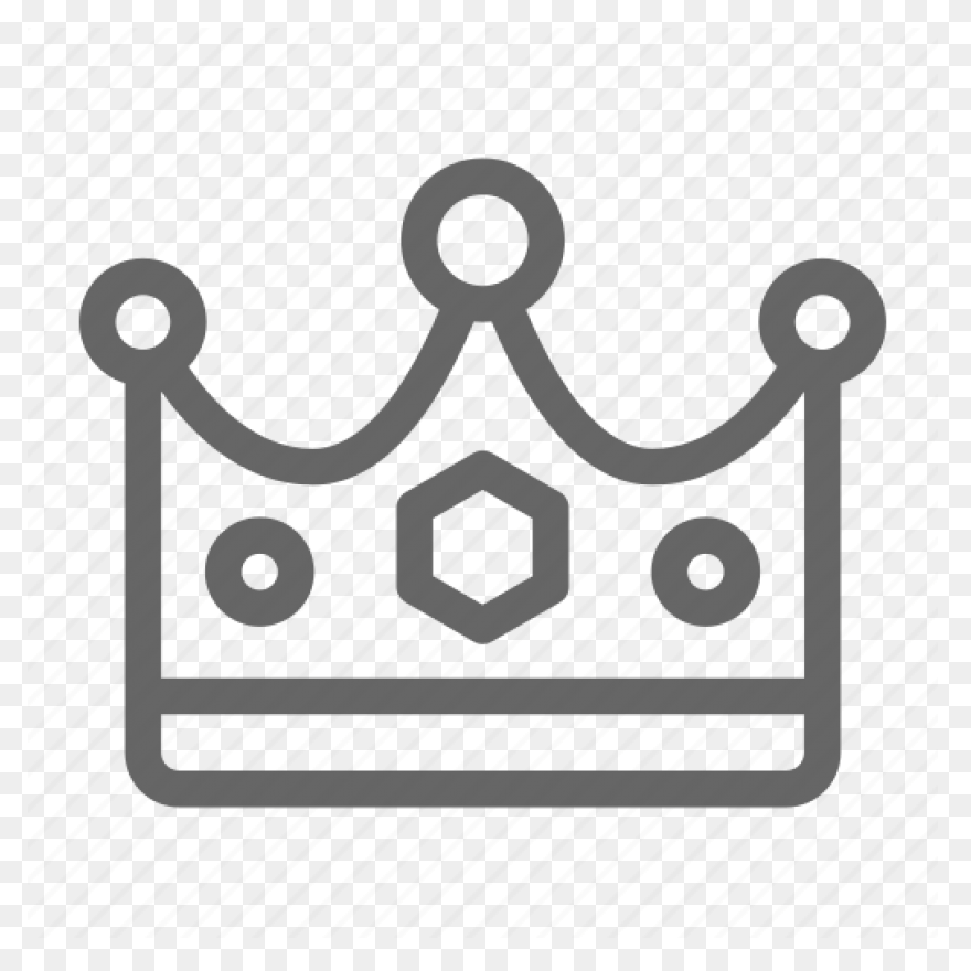 Orange Crown 3 Icon - Free Orange C