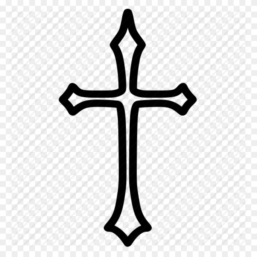 Christian Cross Icon Png #375879 - Cross Icon