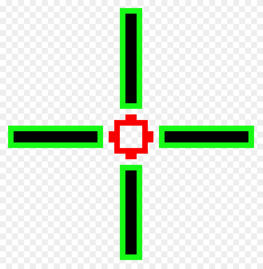 Scope Target Clip Art - Cross Hair 