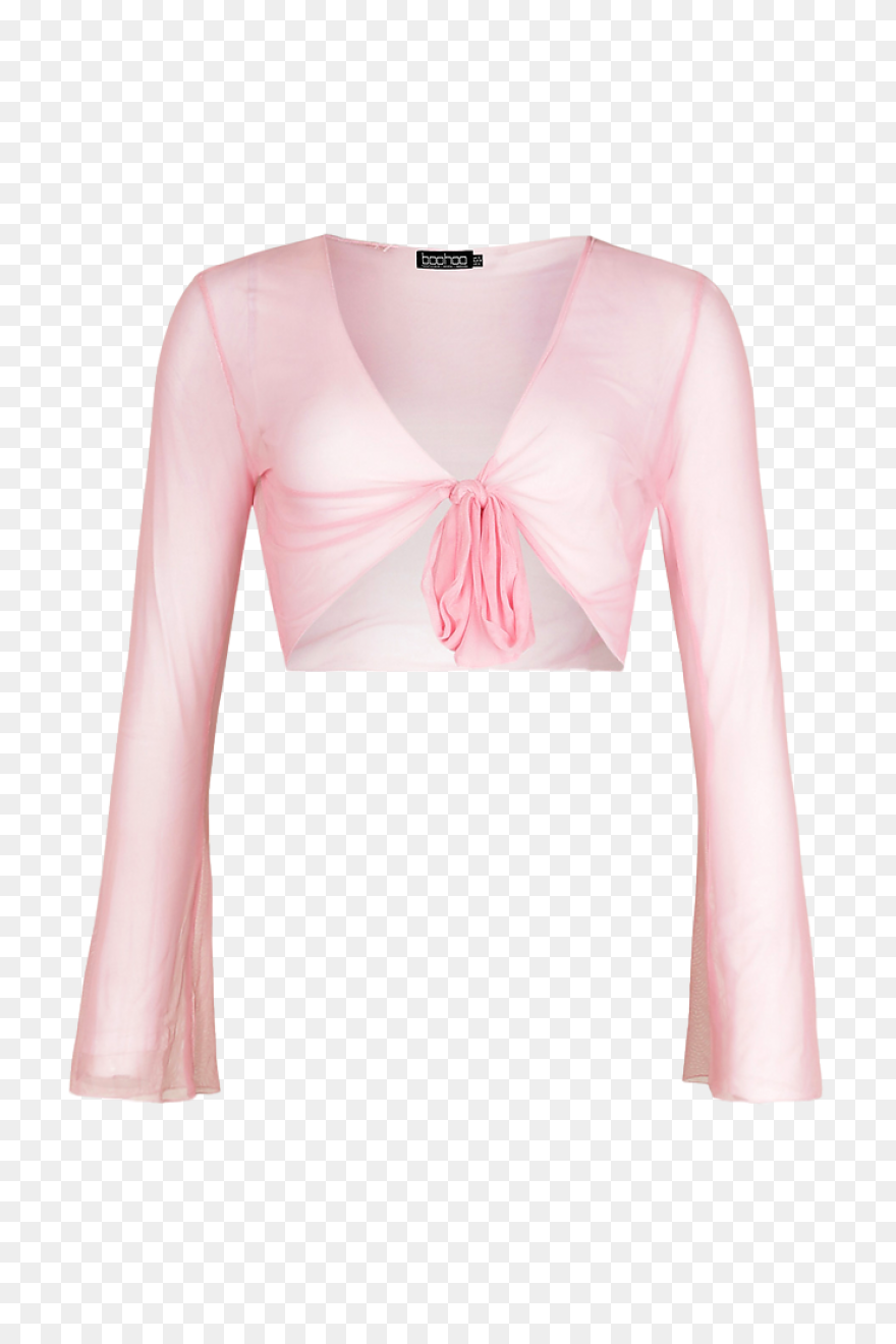 Ribbed Texture Lace Up Crop Top - A