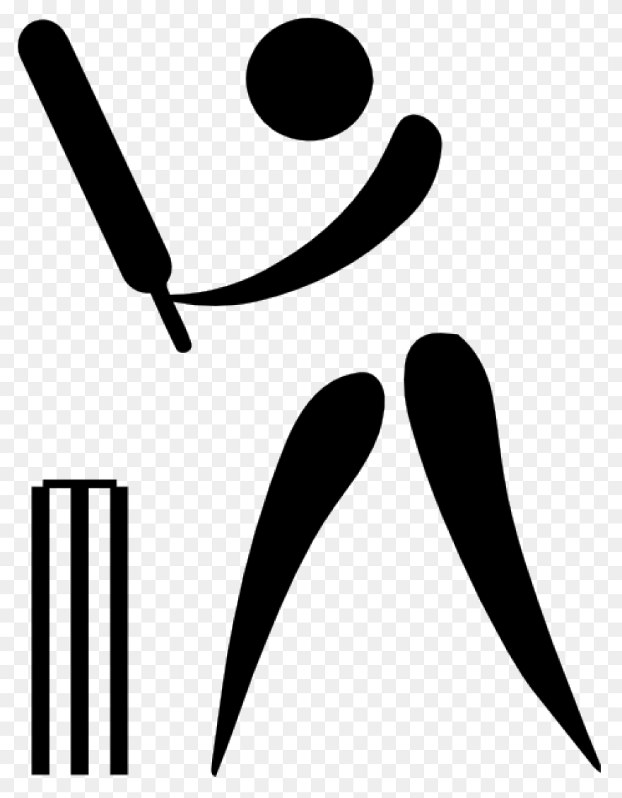 Download Hd Cricket Batsman Vector 