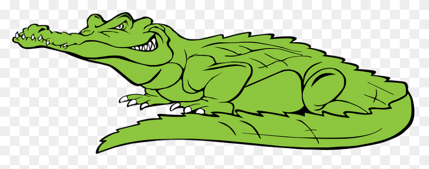 Crocodile | Public Domain Vectors